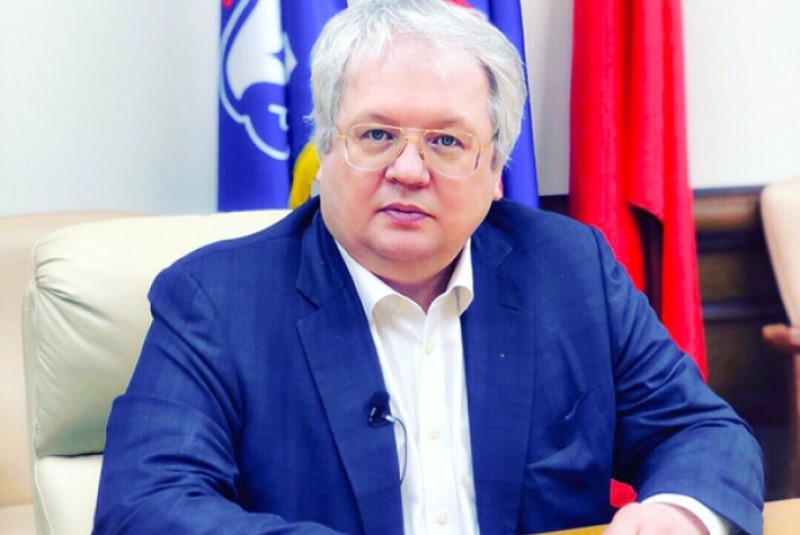 Поздравление председателя Общественного совета при УФНС России по Московской области, председателя Московского областного отделения Российского союза налогоплательщиков Вадима Винокурова