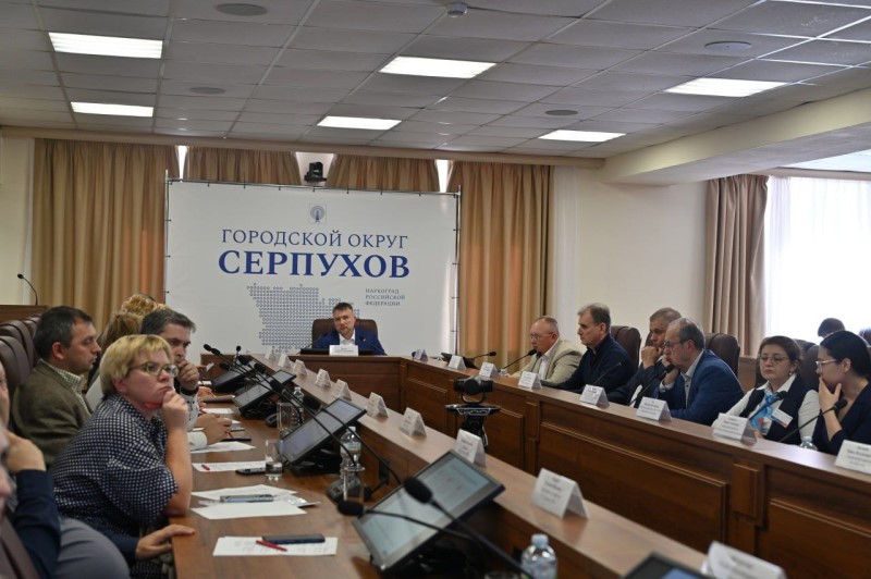Встреча с представителями бизнеса прошла в Серпухове