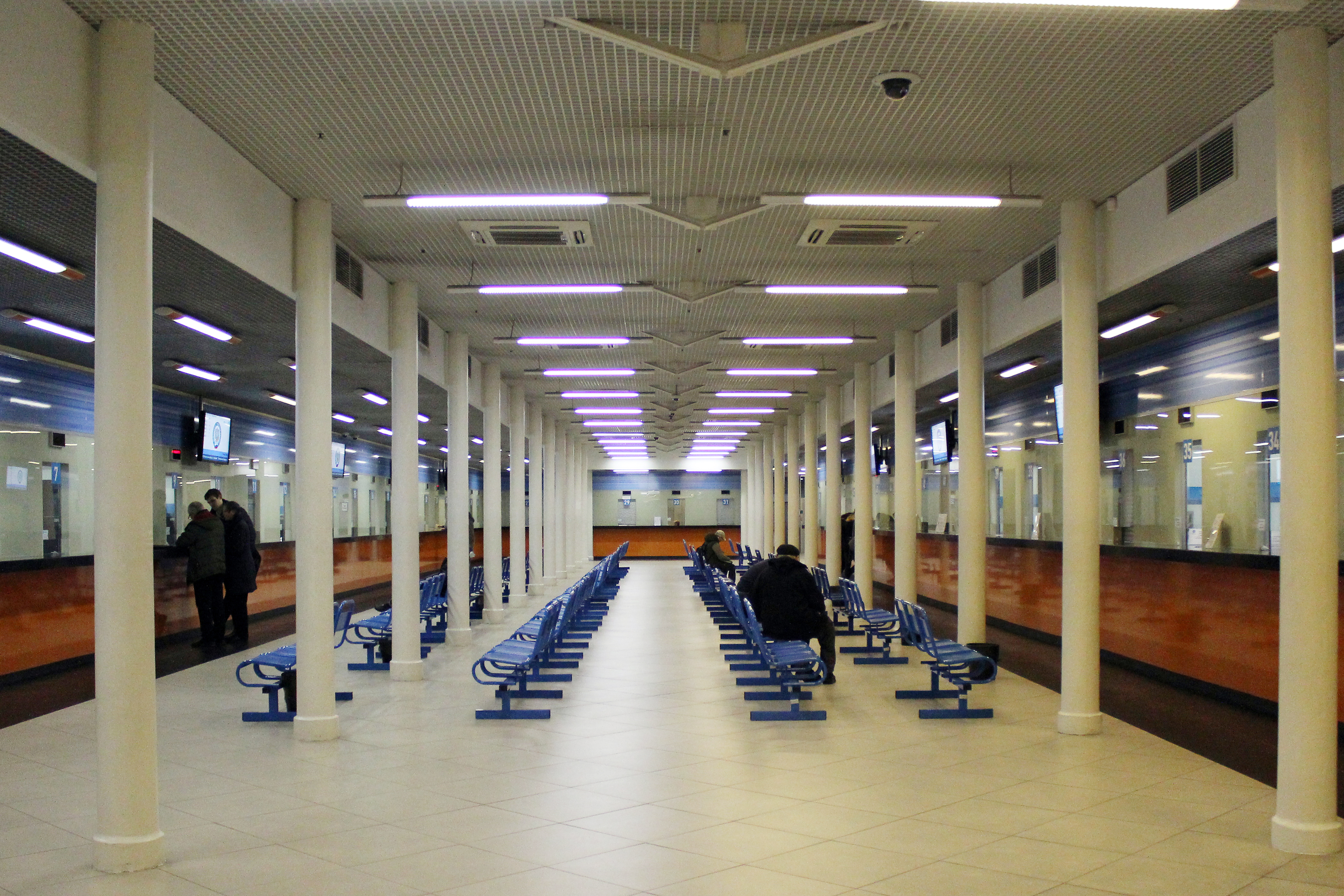 Операционный зал Инспекции