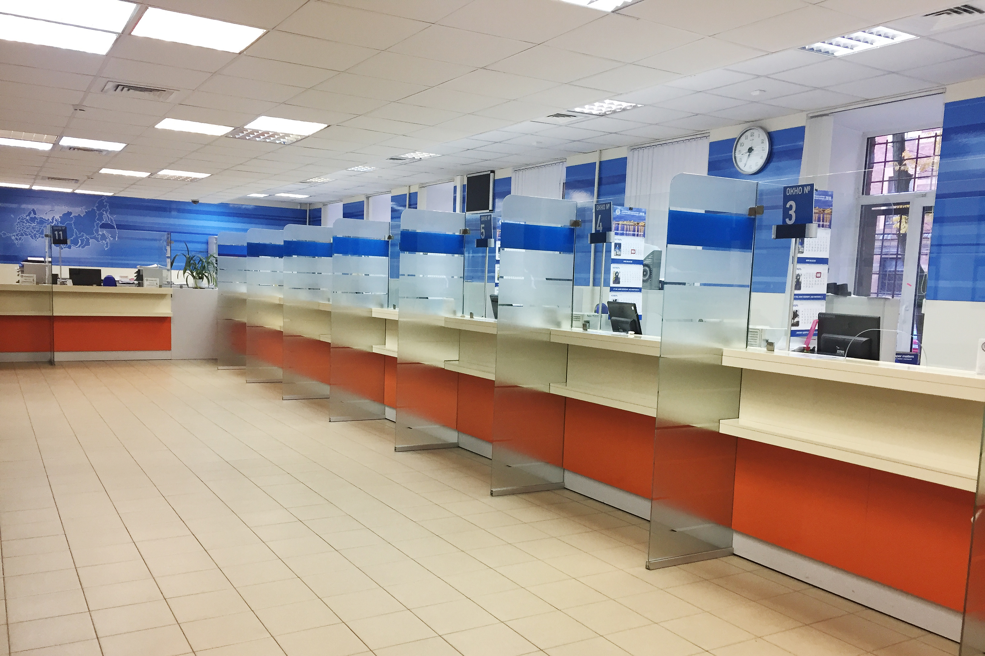 Операционный зал Инспекции