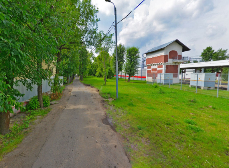 Дорога от станции МЦК «Коптево» по пр-ду Черепановых