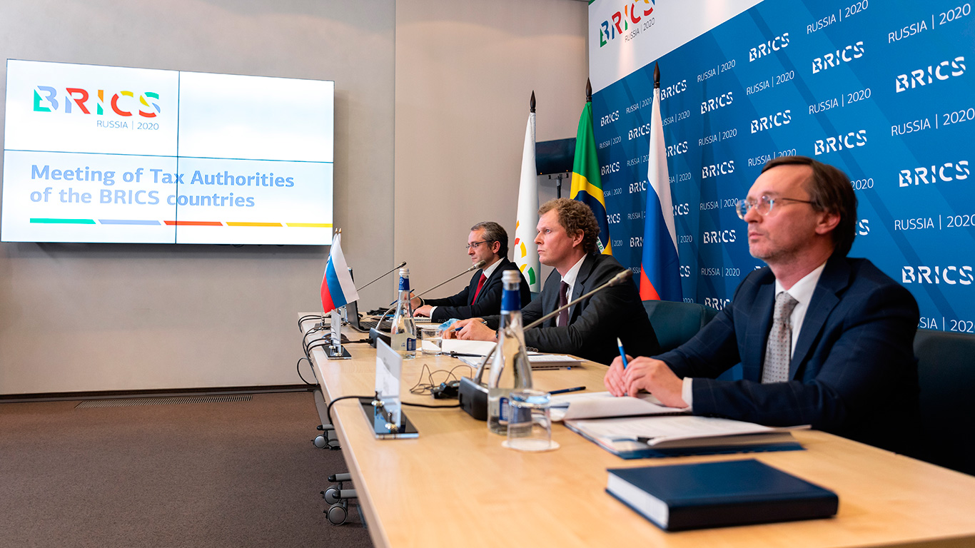 Daniil Egorov hosted the meeting of the Heads of Tax Authorities of the BRICS countries