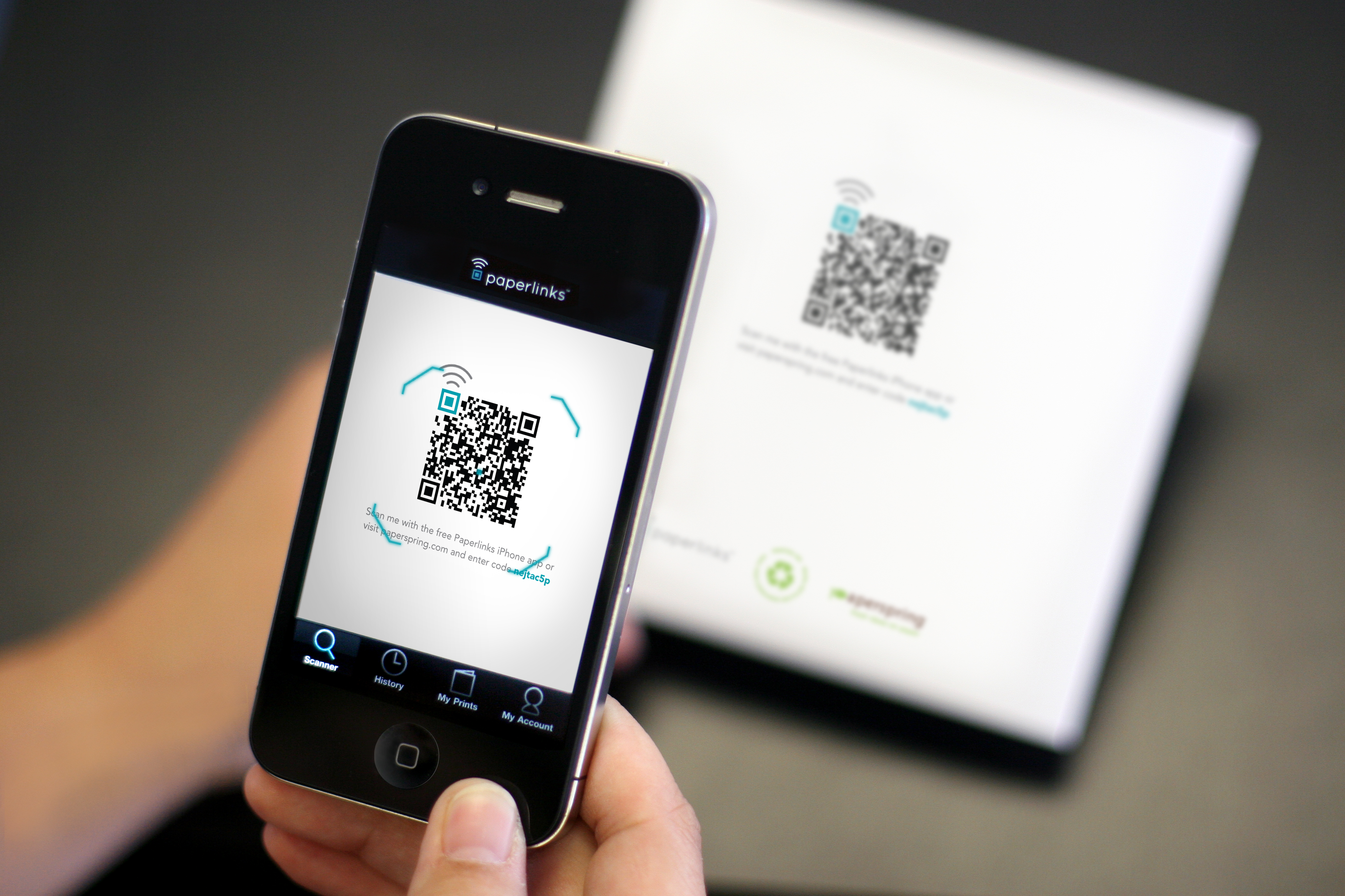 Qr код на экран телефона айфон